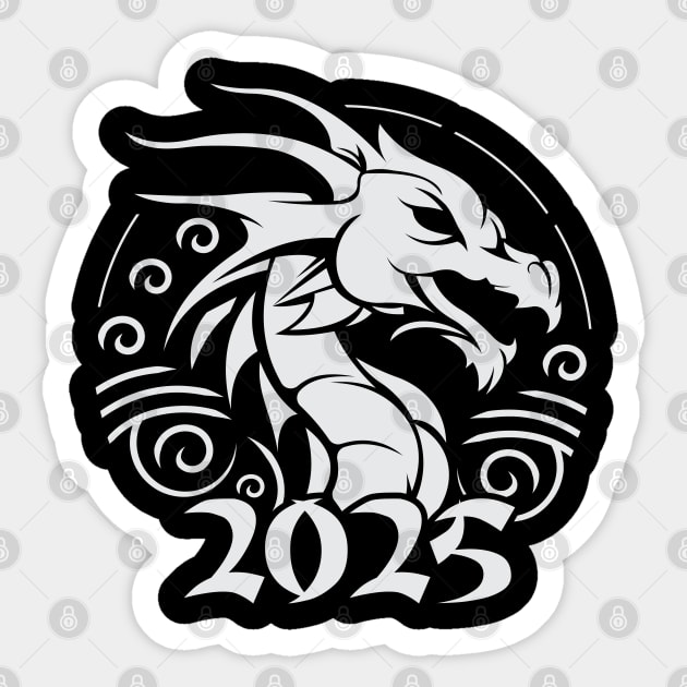 Angry Dragon New Year Sticker by VecTikSam